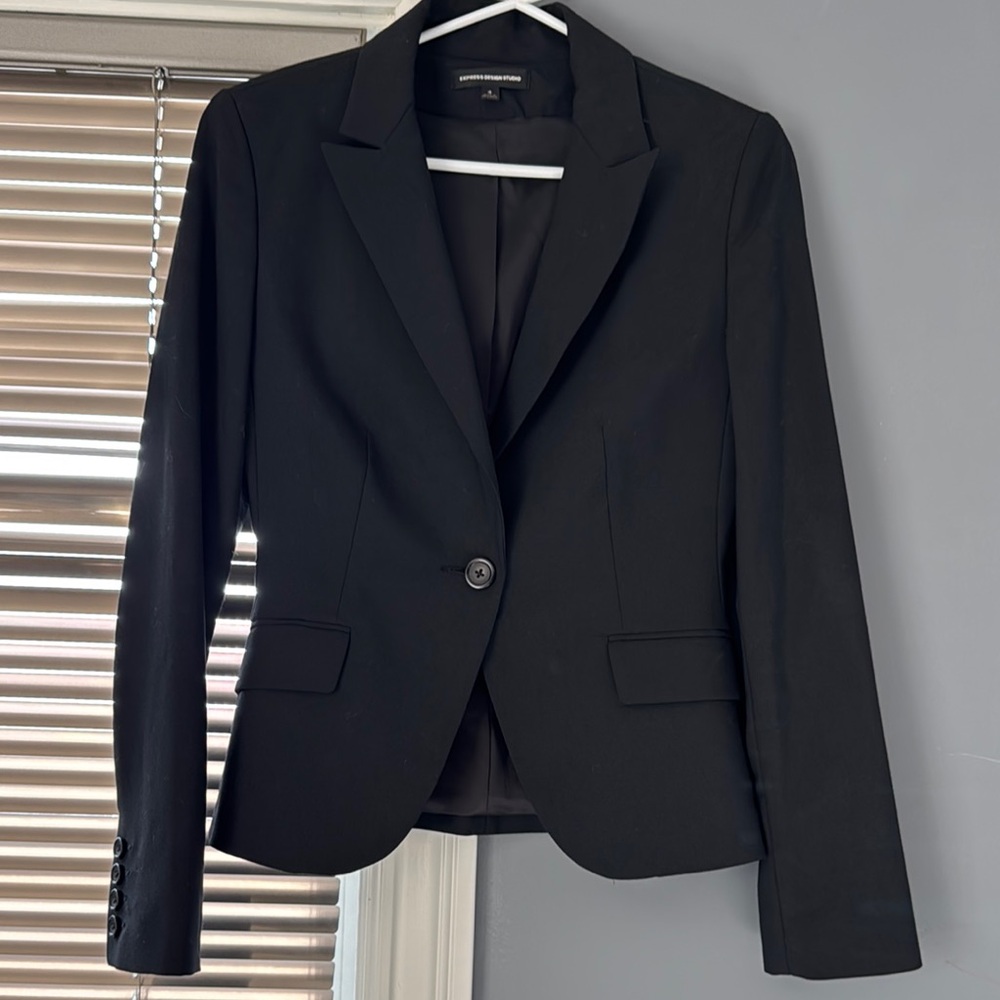 Women's Black Blazer by Express